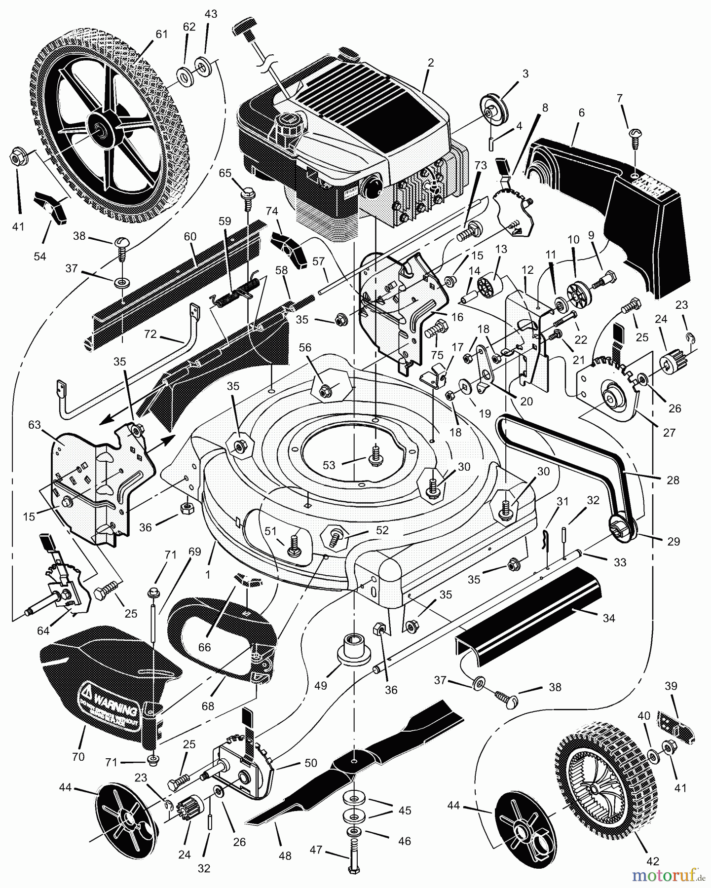  Murray Rasenmäher 20647x89E - Yard King Performance 20
