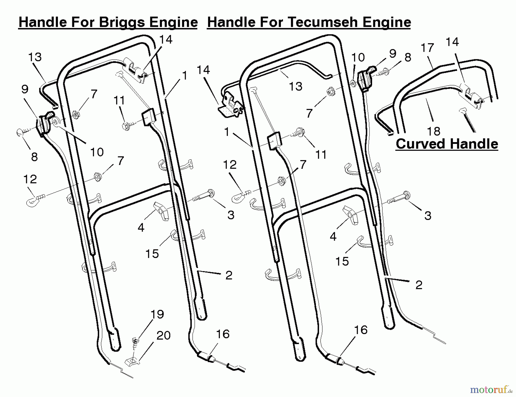  Murray Rasenmäher 21696x62A - B&S/Murray 21