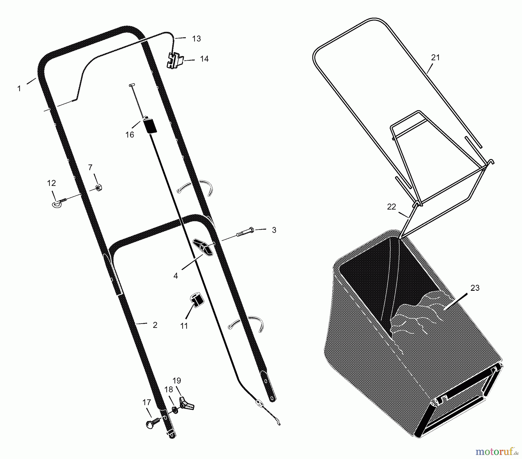  Murray Rasenmäher 22265X31B - Scotts 22