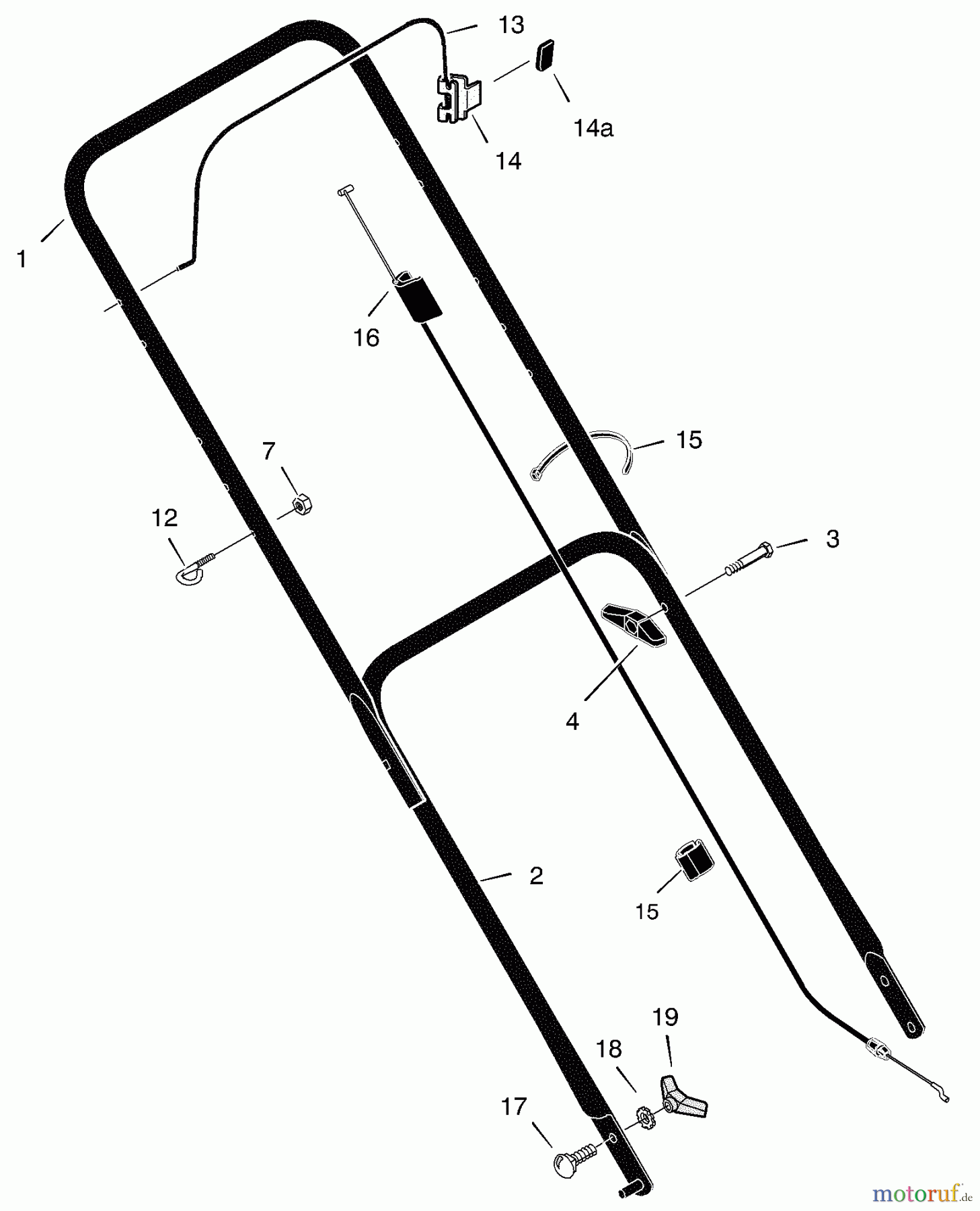 Murray Rasenmäher 22265x8D - Scotts 22