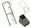 Murray 22305x31C - Scotts 22" Walk-Behind Mower (2002) (Home Depot) Ersatzteile Handle And Bag Assembly