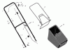 Murray 223310x8A - Scotts 22" Walk-Behind Mower (2004) (Home Depot) Ersatzteile Handle & Bag Assembly