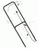 Murray 22506x30B - 22" Walk-Behind Mower (2002) Ersatzteile Handle Assembly