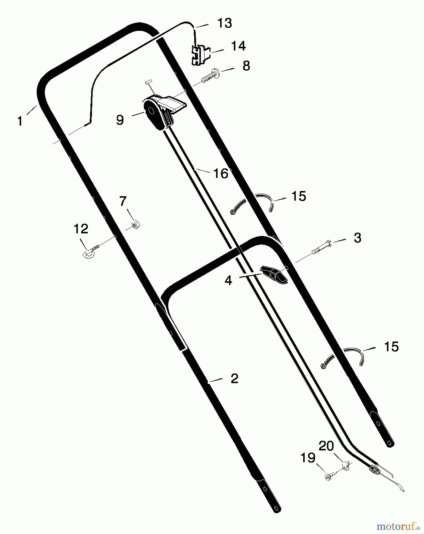  Murray Rasenmäher 22507x92A - B&S/Murray 22