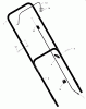 Murray 225111x99A - B&S/ 22" Walk-Behind Mower (2004) (AAFES) Ersatzteile Handle Assembly