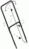 Murray 225112x99A - B&S/ 22" Walk-Behind Mower (2005) (AAFES) Ersatzteile Handle Assembly