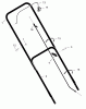 Murray 22525x92A - B&S/ 22" Walk-Behind Mower (1999) (Walmart) Ersatzteile Handle Assembly
