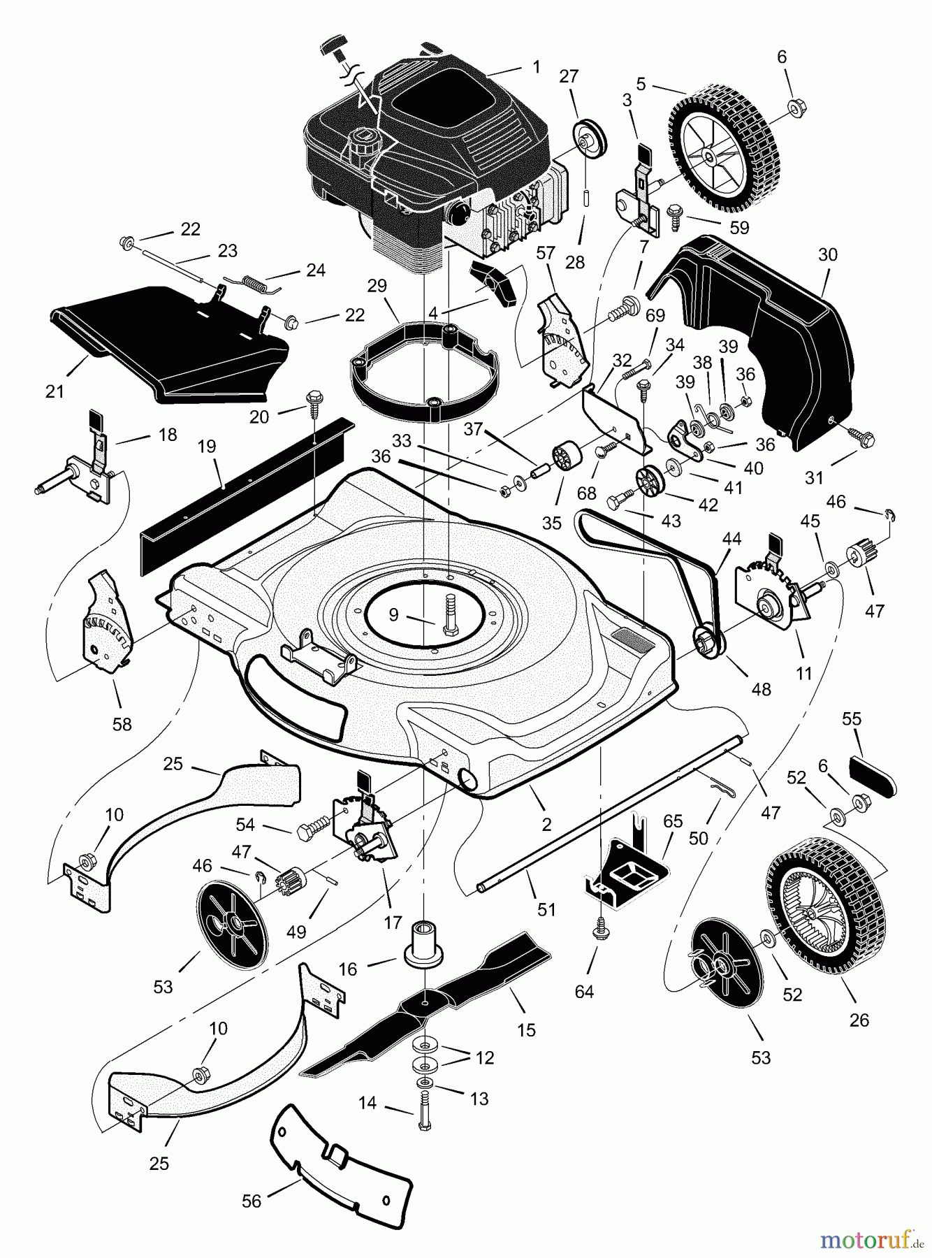  Murray Rasenmäher 226130x192A - B&S/Murray 22