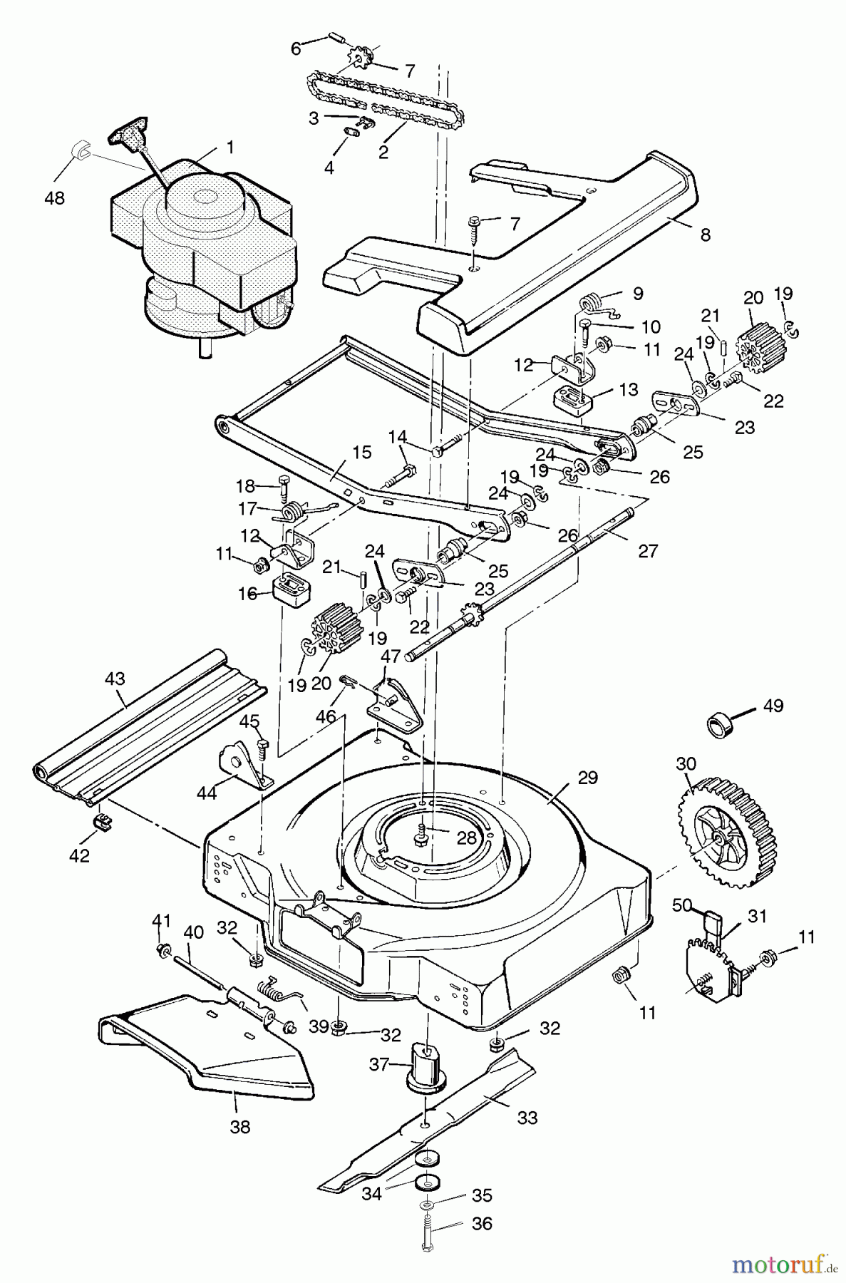  Murray Rasenmäher 22635D - Murray 22