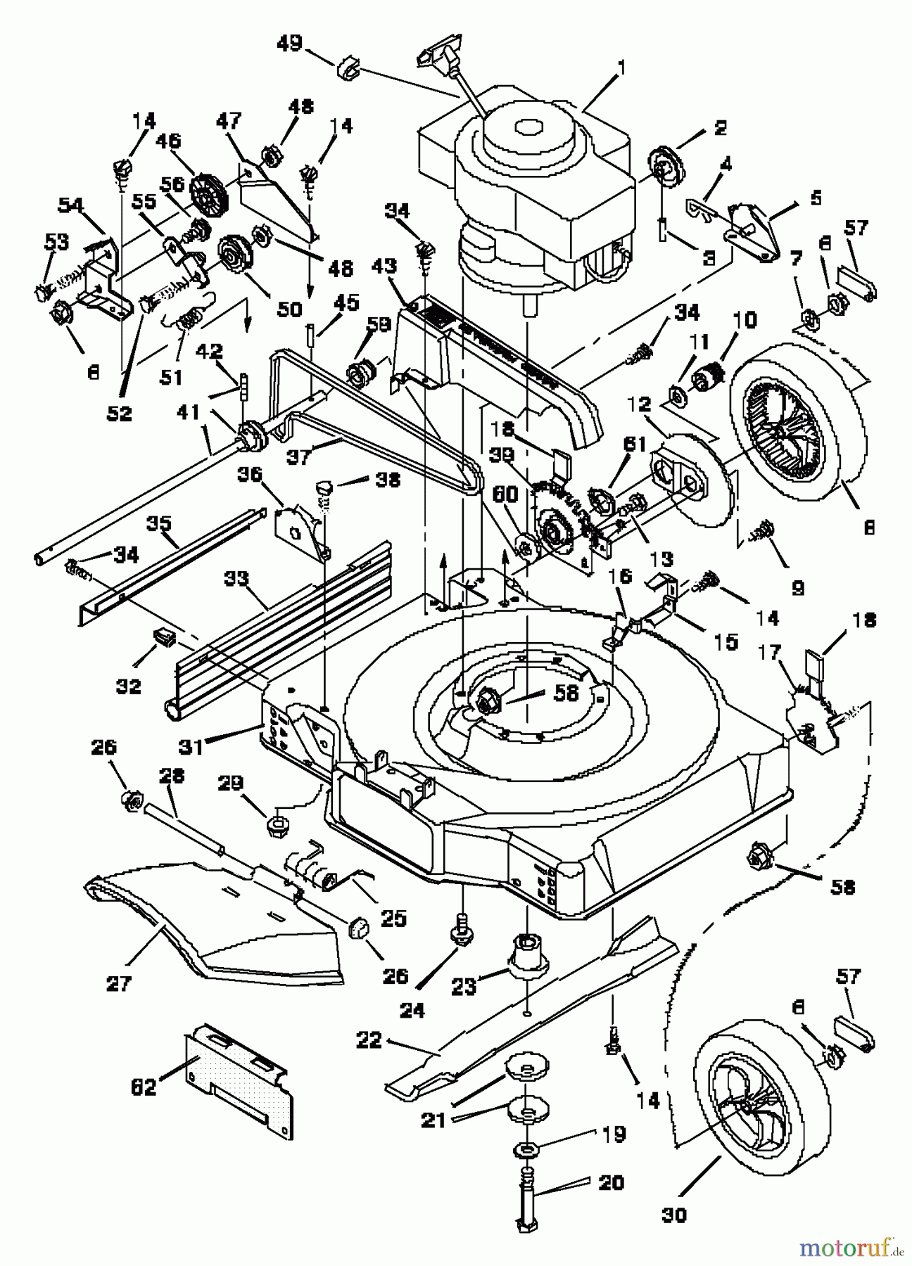  Murray Rasenmäher 22767x41E - B&S/Murray 22
