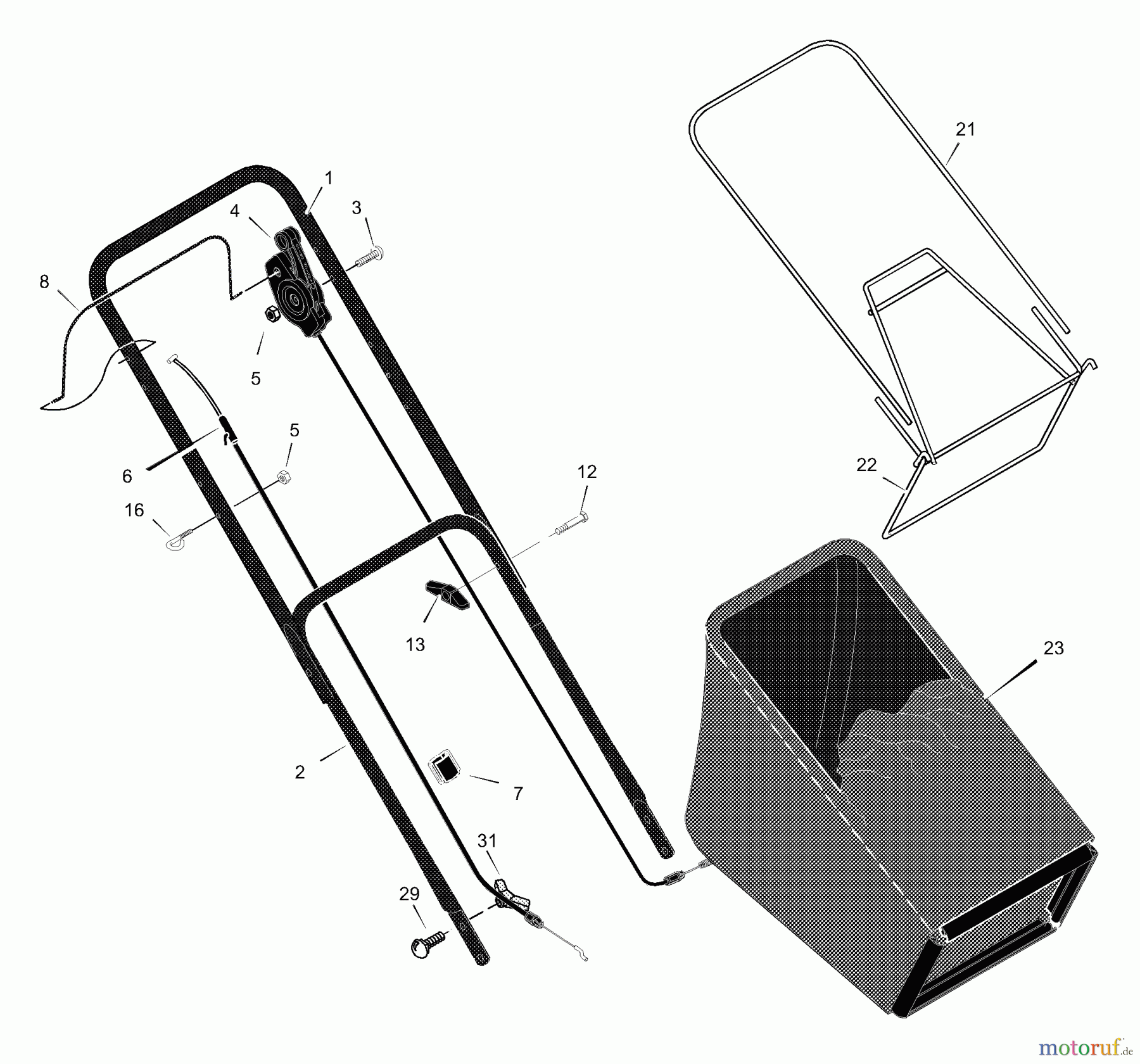  Murray Rasenmäher 228630x692D - Stanley 22