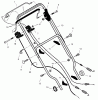 Murray 261011x89A - Yard King Performance 26" Walk-Behind Mower (2002) Ersatzteile Handle Assembly