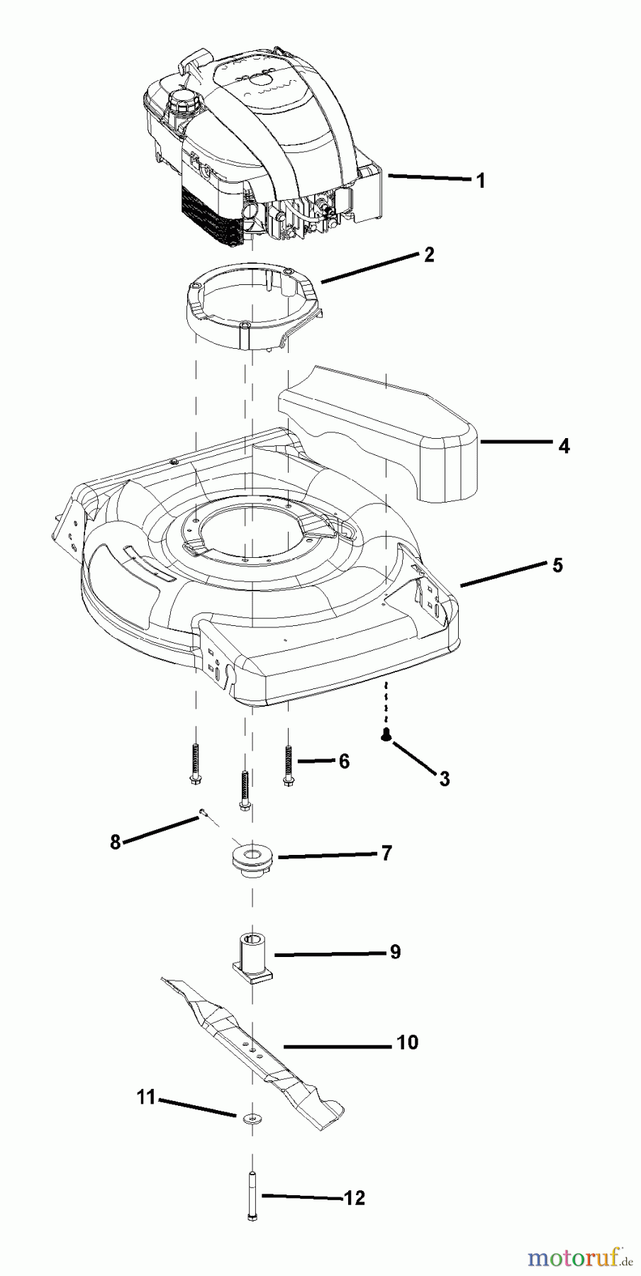  Murray Rasenmäher BTP22675HW (7800477) - Brute 22