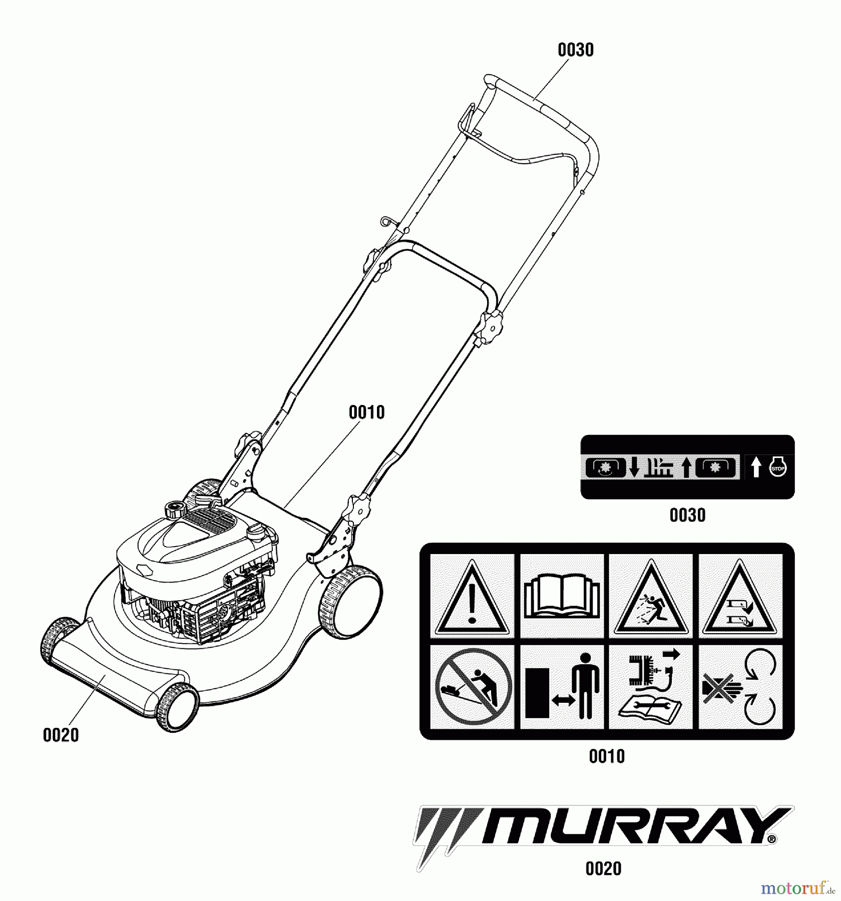  Murray Rasenmäher MPH625E (881548) - Murray 19