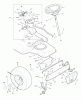 Murray 38713x71A - B&S/ 38" Lawn Tractor (1998) (Quality Stores) Listas de piezas de repuesto y dibujos Steering