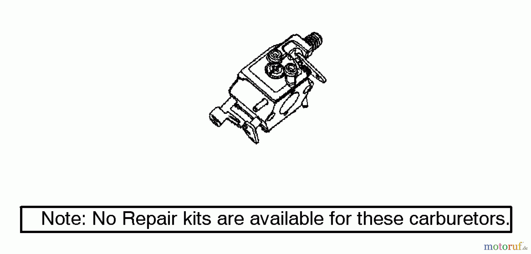  Poulan / Weed Eater Motorsägen 2150 (Type 5) - Poulan Woodshark / Woodsman Chainsaw Carburetor Assembly Kits 530071620/530071820/530071821