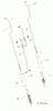 Poulan / Weed Eater 961980057 (96198005704) - Poulan Pro Snow Thrower (2013-08) Ersatzteile HANDLE #5
