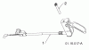 Poulan / Weed Eater PR14527ES (96198004704) - Poulan Pro Snow Thrower (2012-08) Listas de piezas de repuesto y dibujos CONTROL PANEL DISCHARGE CHUTE #2