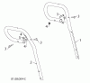 Poulan / Weed Eater PR14527ES (96198004702) - Poulan Pro Snow Thrower (2012-06) Listas de piezas de repuesto y dibujos HANDLE #1