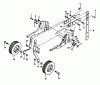 Poulan / Weed Eater PPFT5 - Poulan Pro Front-Tine Tiller Ersatzteile WHEEL AND DEPTH STAKE ASSEMBLY