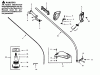Poulan / Weed Eater PLT2145 - Paramount String Trimmer Listas de piezas de repuesto y dibujos CUTTING HEAD & DRIVE SHAFT ASSEMBLIES