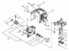 Shindaiwa AHS2510 - Articulating Hedge Trimmer Listas de piezas de repuesto y dibujos Cylinder Cover, Fan Cover, Reed Valve