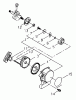 Shindaiwa AHS2510 - Articulating Hedge Trimmer Listas de piezas de repuesto y dibujos Starter