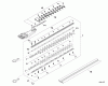 Shindaiwa DH254 - Hedge Trimmer, Dual-Sided, S/N: T11712001001 - T11712999999 Listas de piezas de repuesto y dibujos 24" Cutter Asy