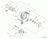 Shindaiwa AHS254 - Articulating Hedge Trimmer, S/N: T12513001001 - T1251399999 Ersatzteile Fan Case, Clutch