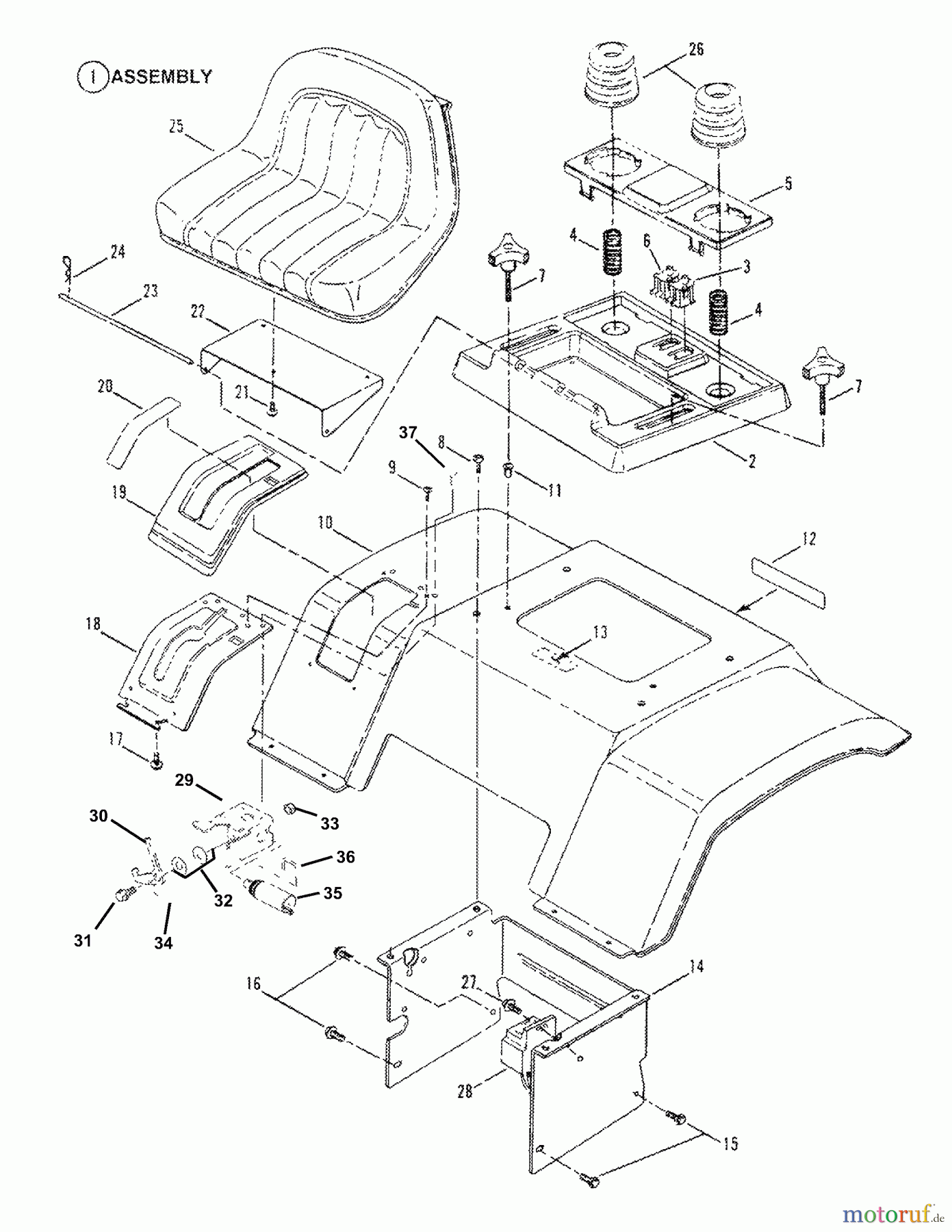  Snapper Zubehör. Rasenmäher 7060947 - Snapper Bag N-Wagon, 30 Bushel WLT160H42GBV (84658) 42
