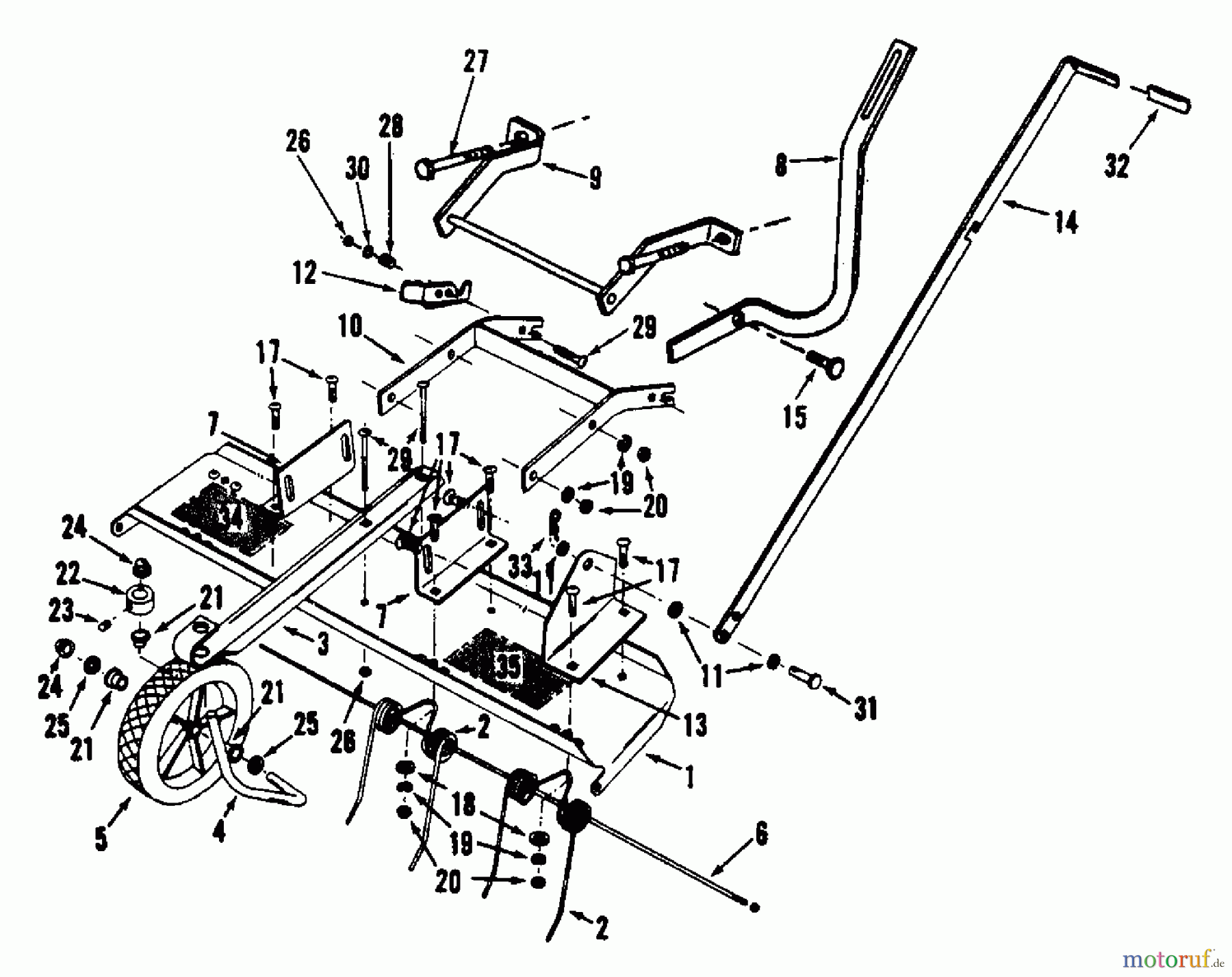  Snapper Zubehör. Rasenmäher 7061247 - Snapper Thatcherizer (1 Piece Frame) Thatcherizer