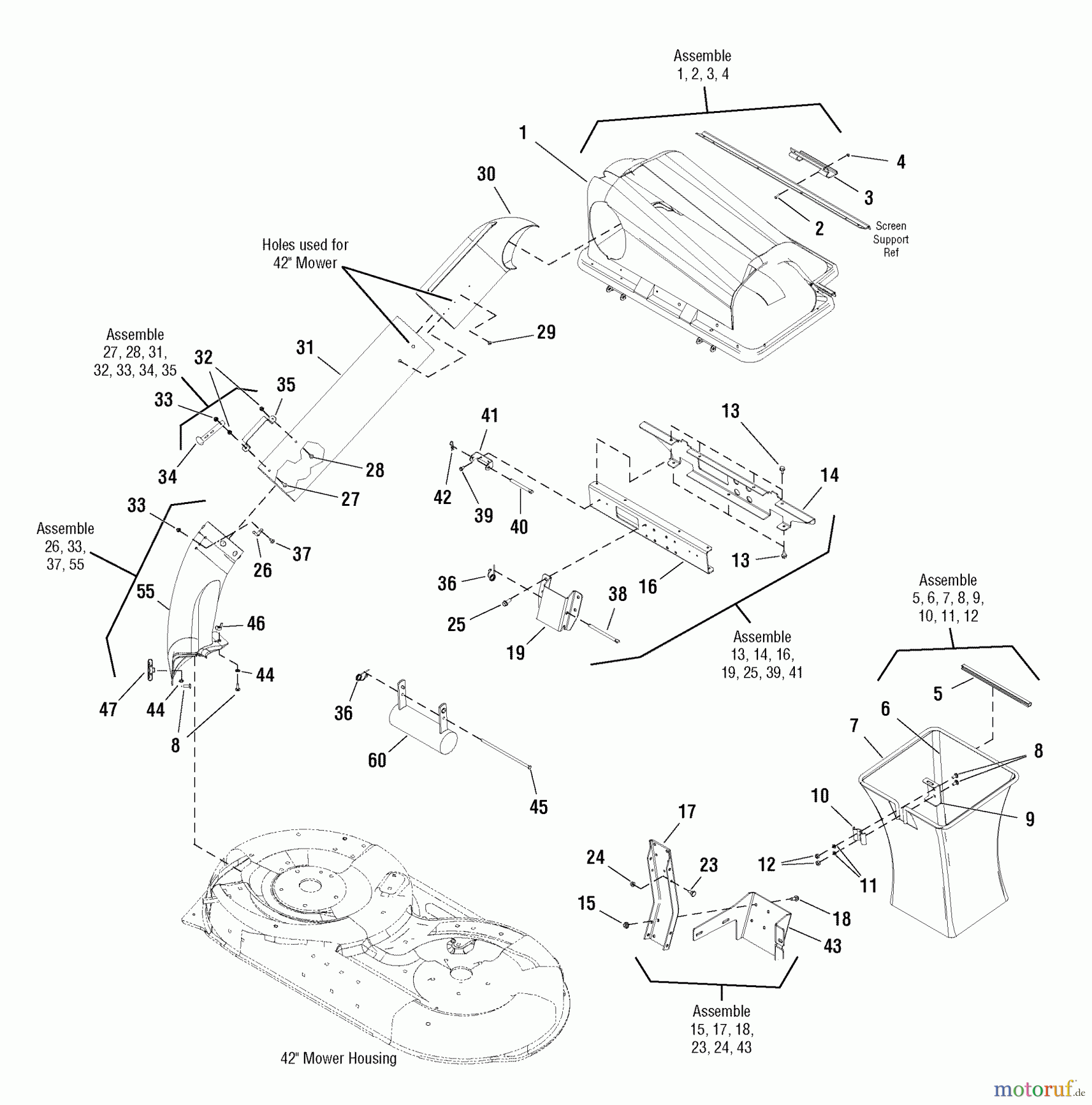  Snapper Zubehör. Rasenmäher 1695287 - Snapper 42