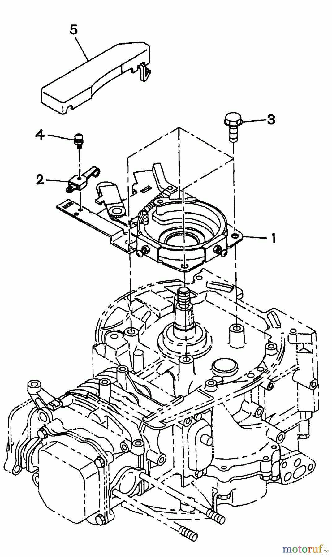  Snapper Motoren WO1-180V - Snapper 6.5 HP OHV Robin Engine, 4-Cycle Brake