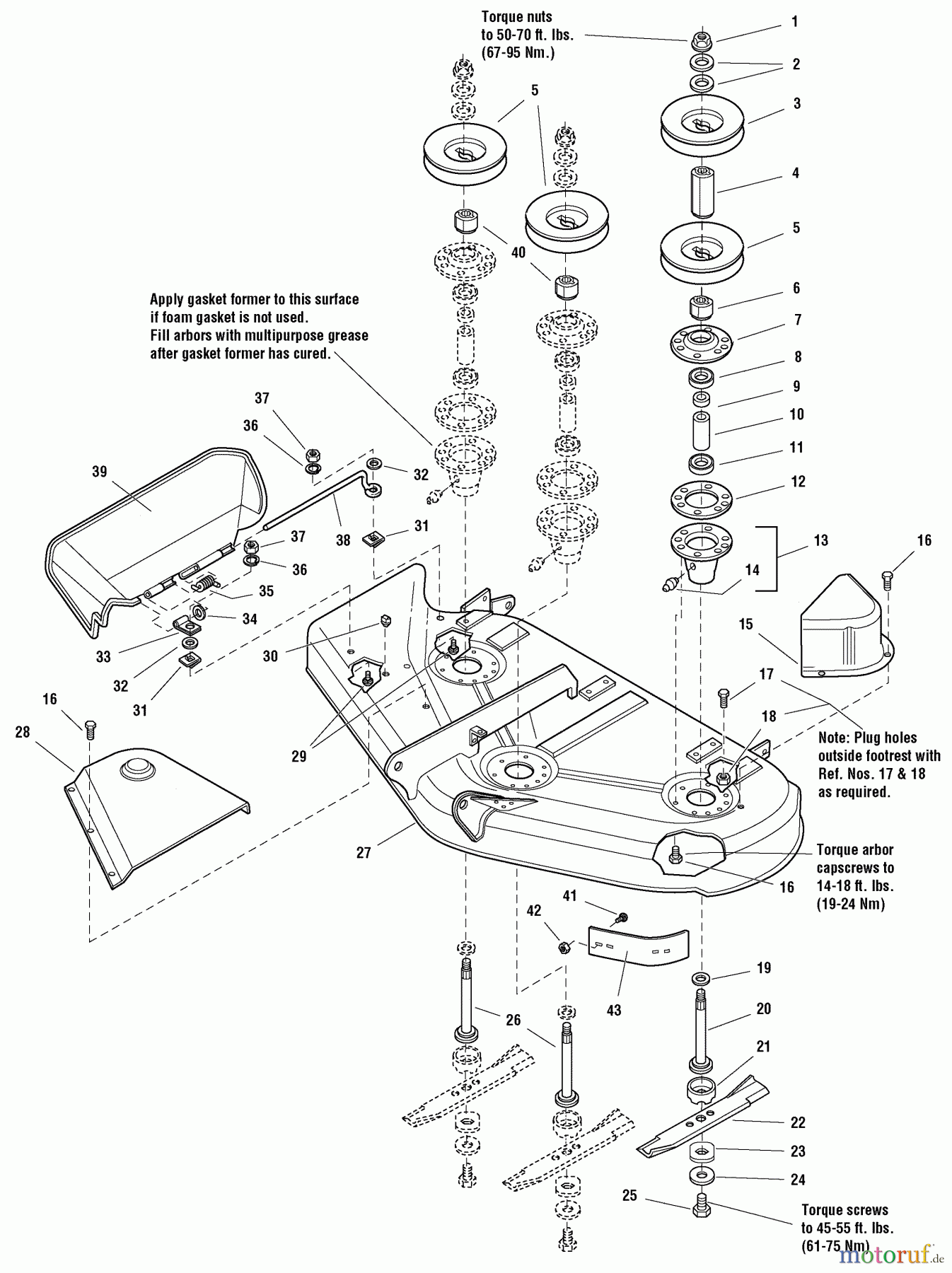 Snapper Rasen- und Gartentraktoren LT1644 (2690117) - Snapper 44