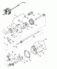 Snapper 21401PD - 21" Walk-Behind Mower, 4 HP, Steel Deck, Series 1 Ersatzteile Transmission (Differential) (89 Models & Later)