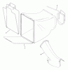 Snapper CP21559BV - 21" Walk-Behind Mower, 5.5 HP, Steel Deck, Series 9 Listas de piezas de repuesto y dibujos Accessory - Grass Bag (Part 2)