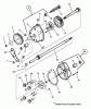 Snapper CP216012RV (84646) - 21" Walk-Behind Mower, 6 HP, Steel Deck, Series 12 Listas de piezas de repuesto y dibujos Transmission (Differential)