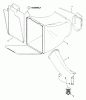 Snapper D20380 - 20" Walk-Behind Mower, 3.8 HP, Steel Deck, Series 0 Listas de piezas de repuesto y dibujos Accessory - Grass Bag