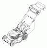 Snapper ESPS19750AL (881222) - 19" Walk-Behind Mower, 7.5TP Self-Propelled (Export) Listas de piezas de repuesto y dibujos Decals Group