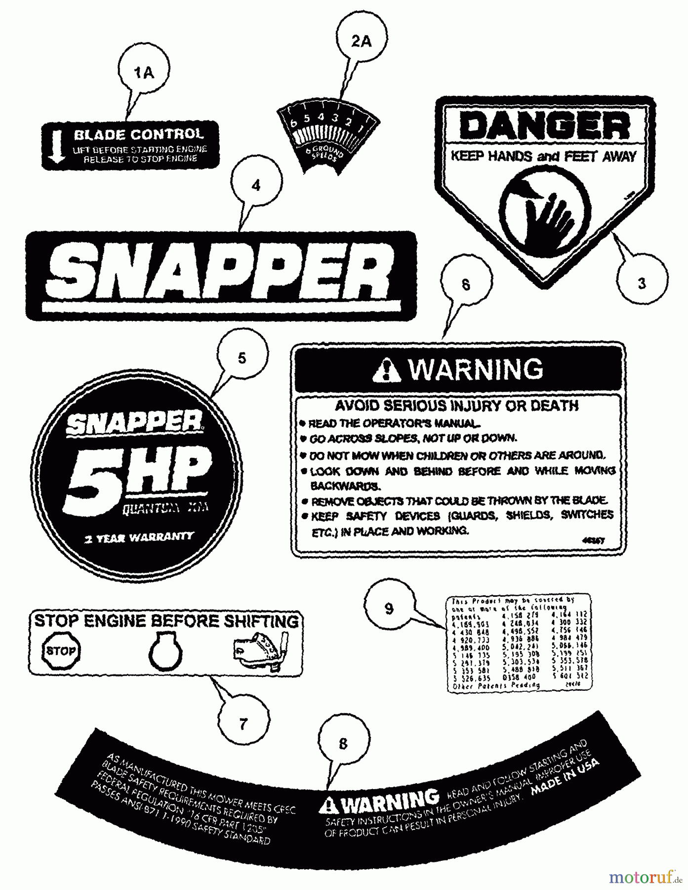  Snapper Rasenmäher MR215015T - Snapper 21