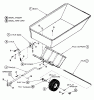 Snapper 7060947 - Bag N-Wagon, 30 Bushel 41115SC 41" 11 HP Commercial Rear Engine Rider Series 5 Ersatzteile Dump Cart Accessory