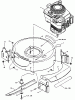 Snapper R204513E - 20" Walk-Behind Mower, 4.5 HP, Series 13 Listas de piezas de repuesto y dibujos Engine, Cutting Deck & Blade