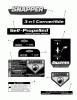 Snapper SP2265 (7800165) - 22" Walk-Behind Mower, 6.5 HP, 3N1, Rear Discharge Ersatzteile Decals