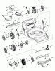Snapper NSPVH2265 (7800447) - 22" Walk-Behind Mower, 6.5 HP, Rear Discharge, California Listas de piezas de repuesto y dibujos Deck Assembly