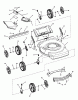 Snapper S22675FC (7800610) - 22" Walk-Behind Mower, 6.75 HP, 3N1 Listas de piezas de repuesto y dibujos Deck Assembly (Push)