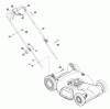 Snapper SP95 (7800928-00) - 21" Walk-Behind Mower, Variable Speed, 775 Series Ersatzteile Handle Group