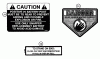 Snapper 7060947 - Bag N-Wagon, 30 Bushel 301320BE 30" 13 HP Rear Engine Rider Series 20 Ersatzteile Decals (Part 2)