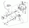 Snapper PP71404KV - Wide-Area Walk-Behind Mower, 14 HP, Gear Drive, Pistol Grip, Series 4 Spareparts Transmission Drive Assembly