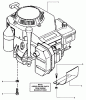 Snapper PL7H1404KV (80683) - Wide-Area Walk-Behind Mower, 14 HP, Hydro Drive, Loop Handle, Series 4 Pièces détachées Engine Sub-Assembly