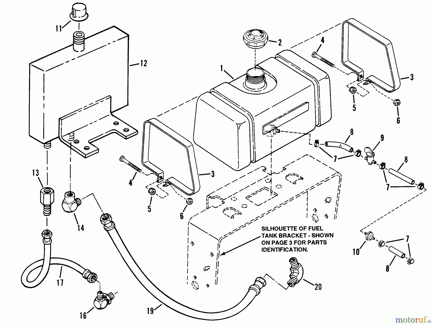  Snapper Rasenmäher für Großflächen PP7H141KV (80570) - Snapper Wide-Area Walk-Behind Mower, 14 HP, Hydro Drive, Pistol Grip, Series 1 Fuel Tank Assembly